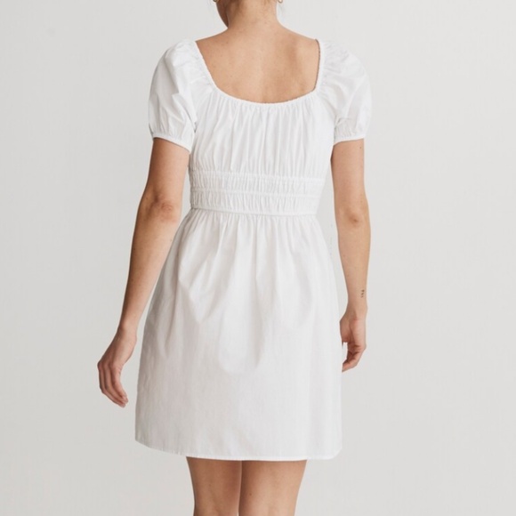 Madewell Poplin Sophia Tie-Front Mini Dress - Picture 2 of 6